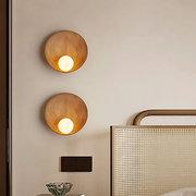 Lampe murale japandi en résine et métal moderne Serenity